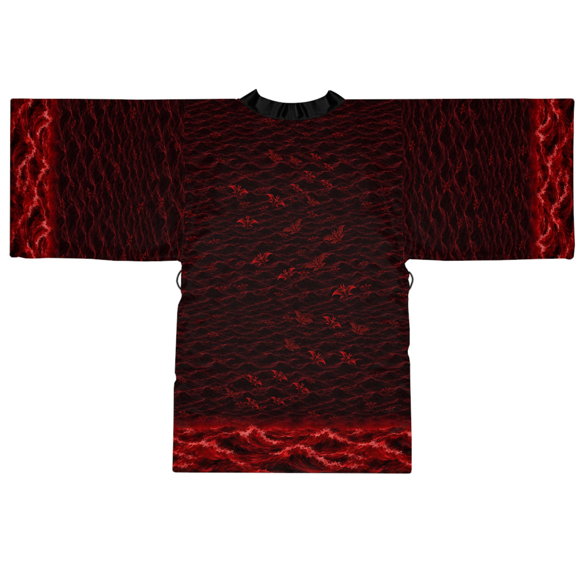 Blood Sea Print Robe
