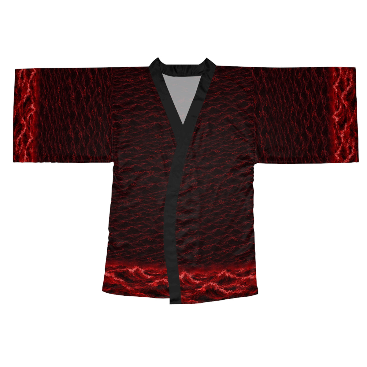 Blood Sea Print Robe